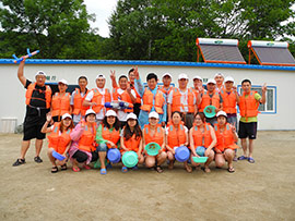 銷(xiāo)售和管理團(tuán)隊(duì)旅游漂流